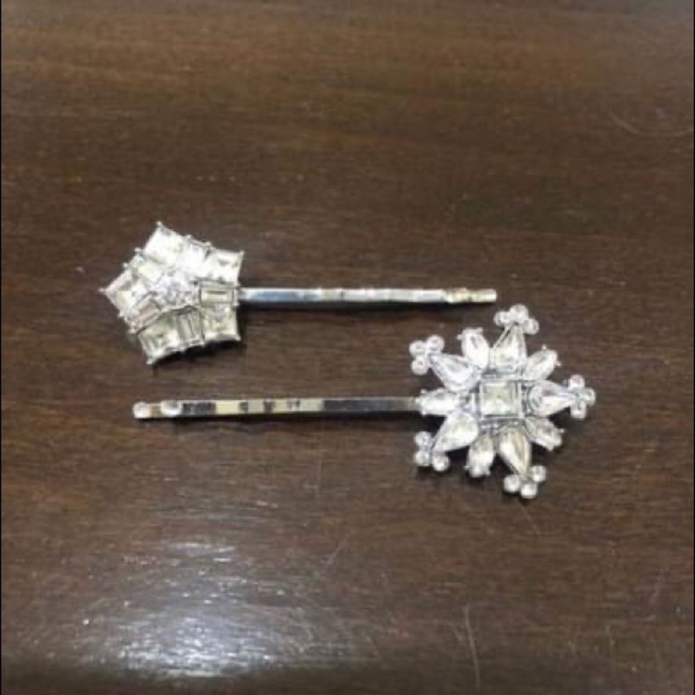 Snowflake Hair Pins